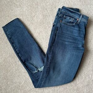 Banana Republic Mid Rise Skinny Jeans - Size: 26